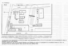 57513 Plattegrond van het terrein van de machinefabriek van de firma Louis Smulders & Co (Groeneweg 2) te Utrecht.N.B. ...